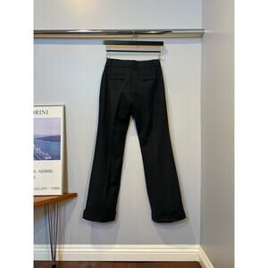 Banana Republic Trouser No. 718 Martin Fit Black Stretch Cuffed - Women’s Size 2